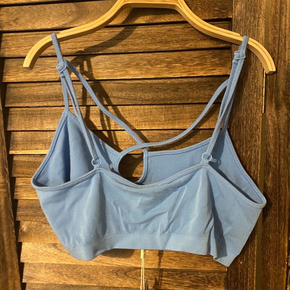 Bamboo Seamless Bandeau OS - Sky Blue - Picture 2 of 5